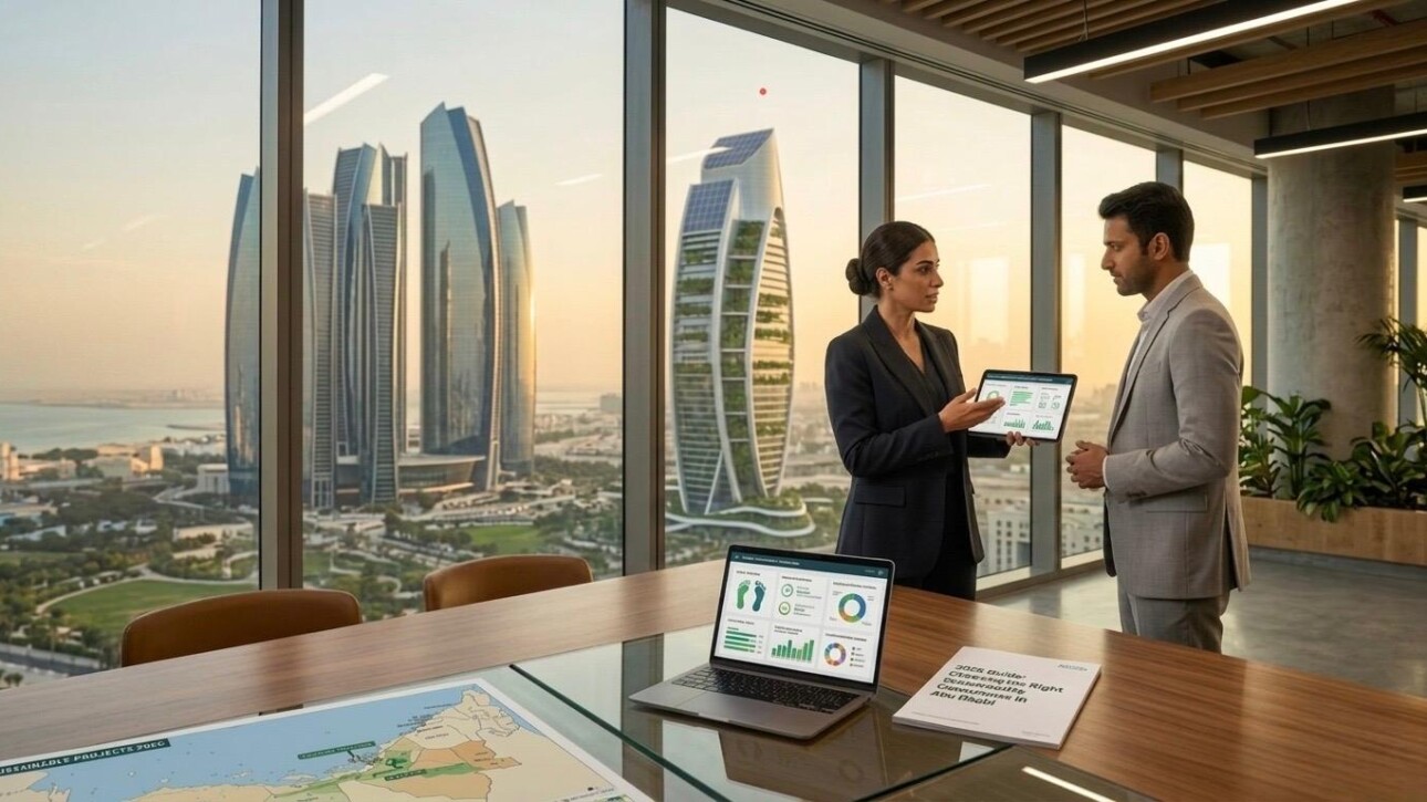 sustainability consultancy Abu Dhabi guide 2026 ESG green building services